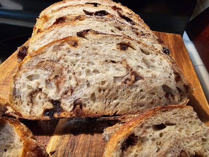 Cinnamon Raisin Walnut Swirl Sourdough