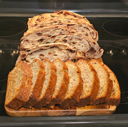 Cinnamon Raisin Walnut Swirl Sourdough