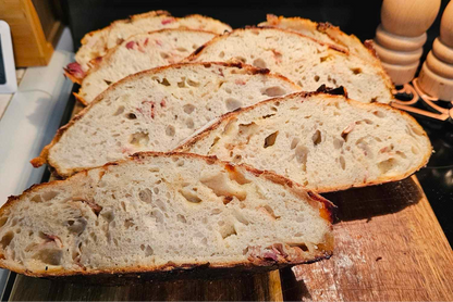 Maple Bacon Gruyère Sourdough