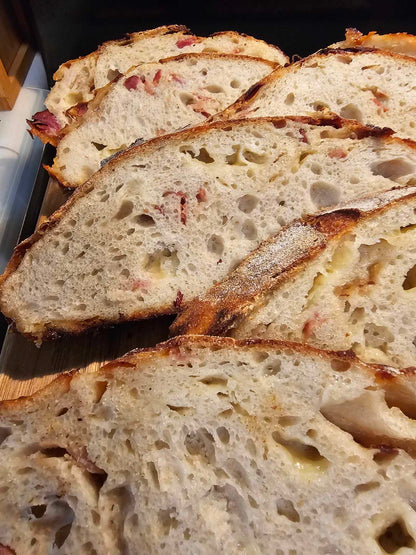 Maple Bacon Gruyère Sourdough