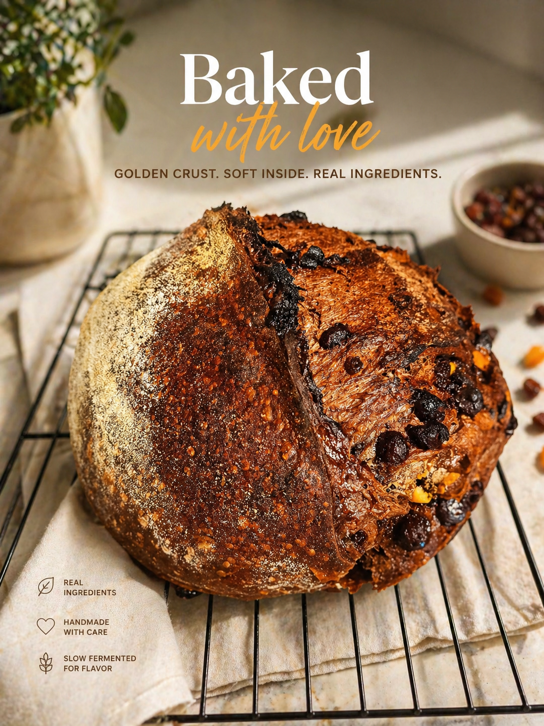 Coffee Chocolate Chip Sourdough