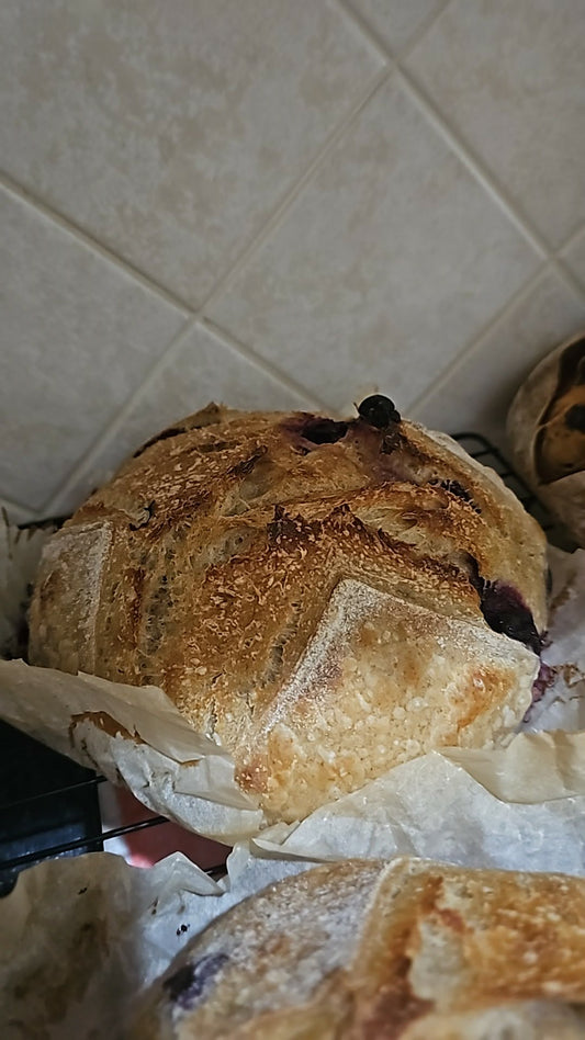Blueberry Lemon Sourdough