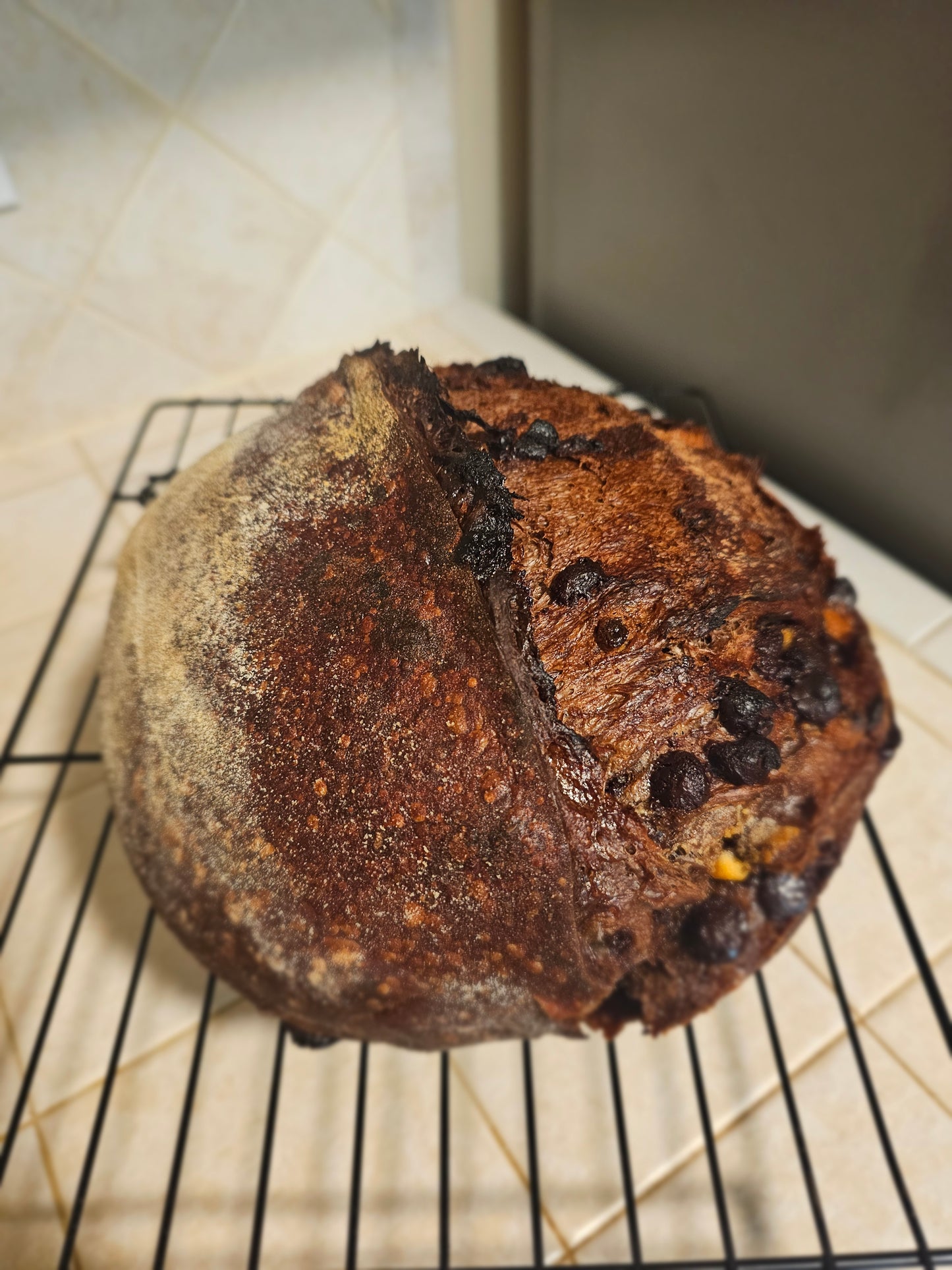 Coffee Chocolate Chip Sourdough