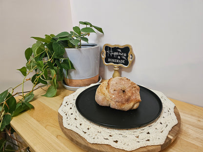Sourdough Bread Bowls with savory add-ins