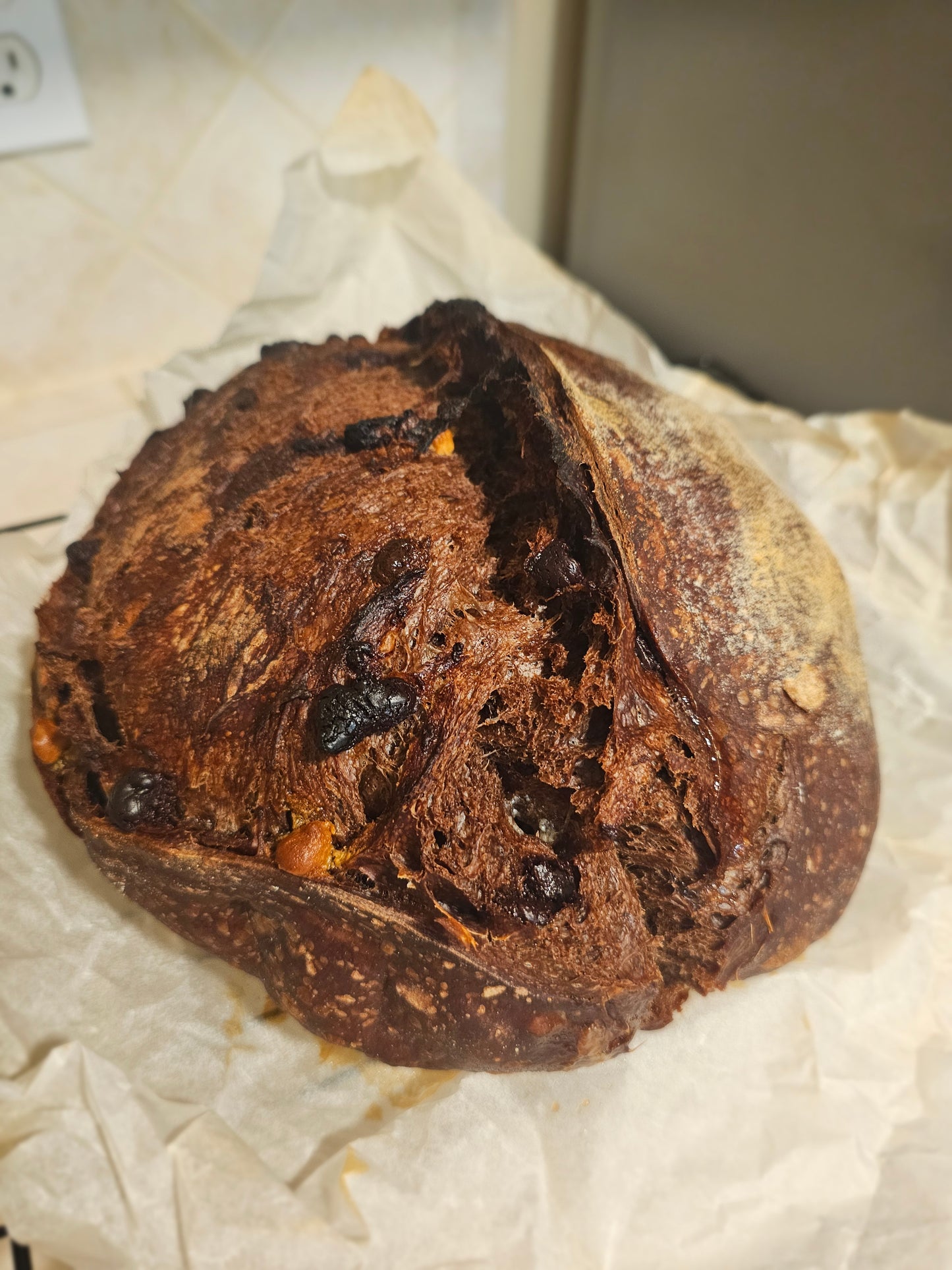 Coffee Chocolate Chip Sourdough