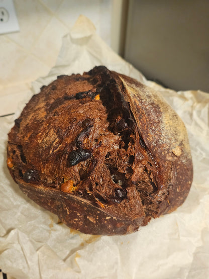 Coffee Chocolate Chip Sourdough