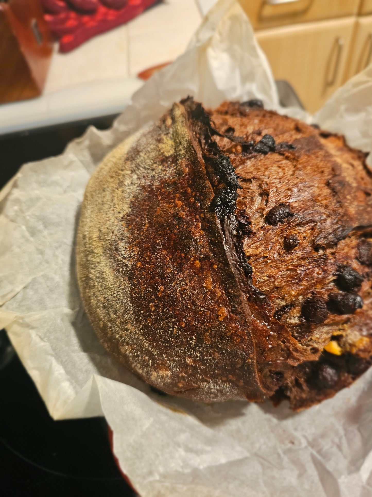 Coffee Chocolate Chip Sourdough
