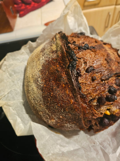 Coffee Chocolate Chip Sourdough