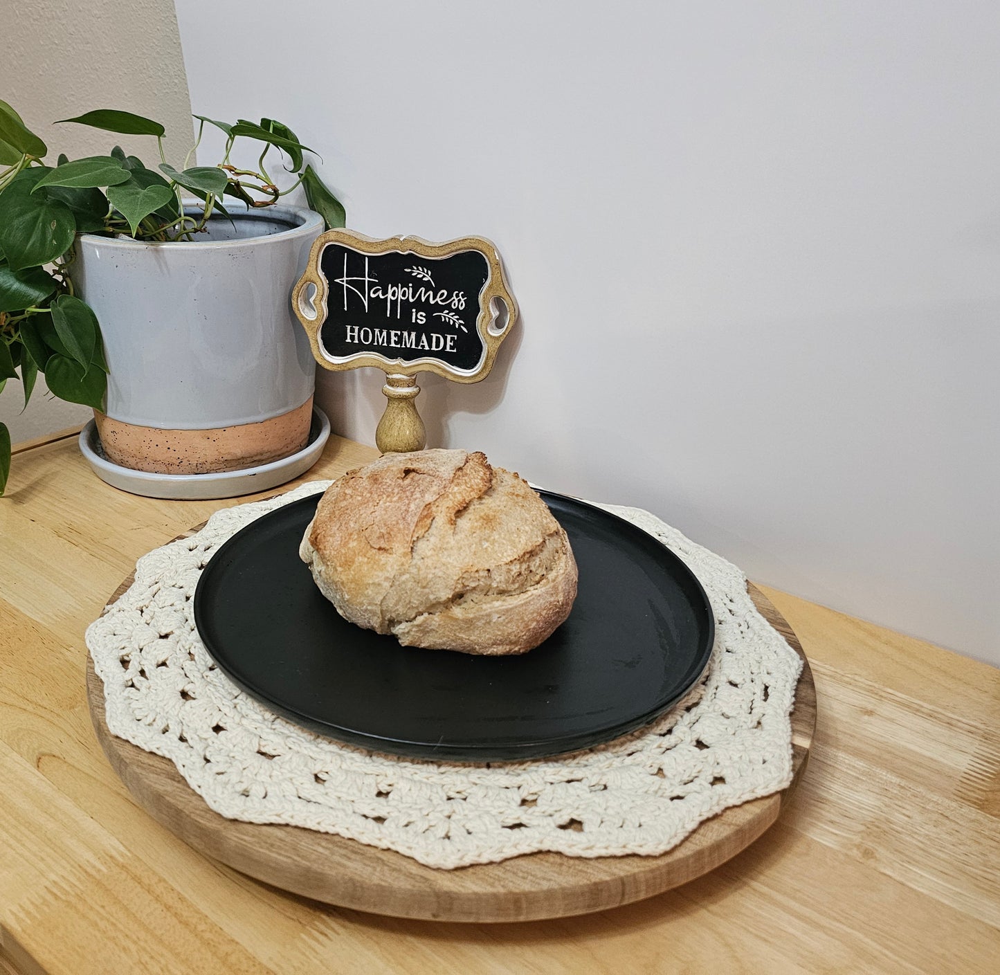 Sourdough Bread Bowls with savory add-ins