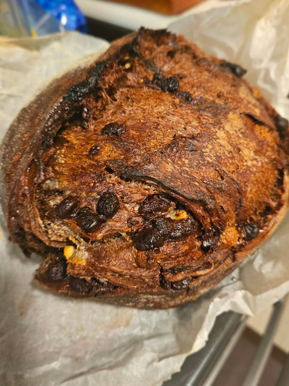 Coffee Chocolate Chip Sourdough